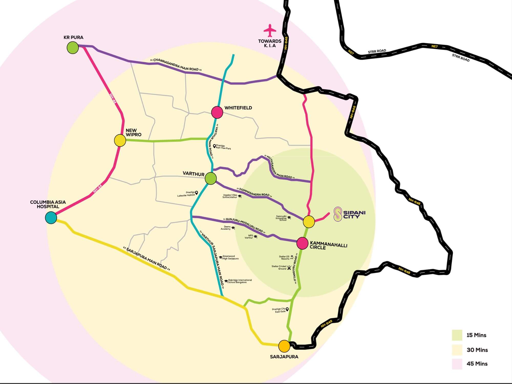 Sipani Codename Sarjafield Varthur Location Map Sipani Codename Sarjafield Varthur Location Map